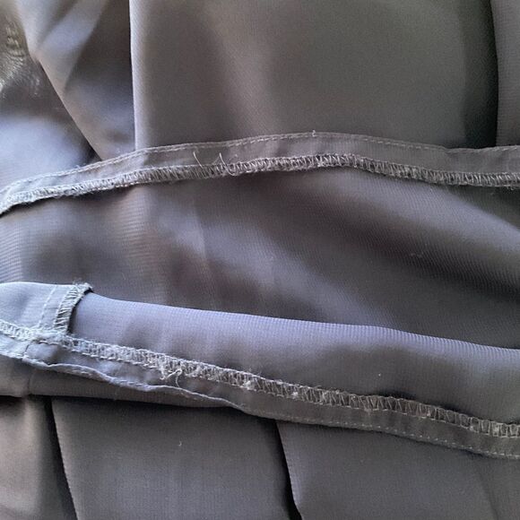 Forever 21 Dark Blue Sleeveless Layered Maxi Dress Small - Picture 6 of 8